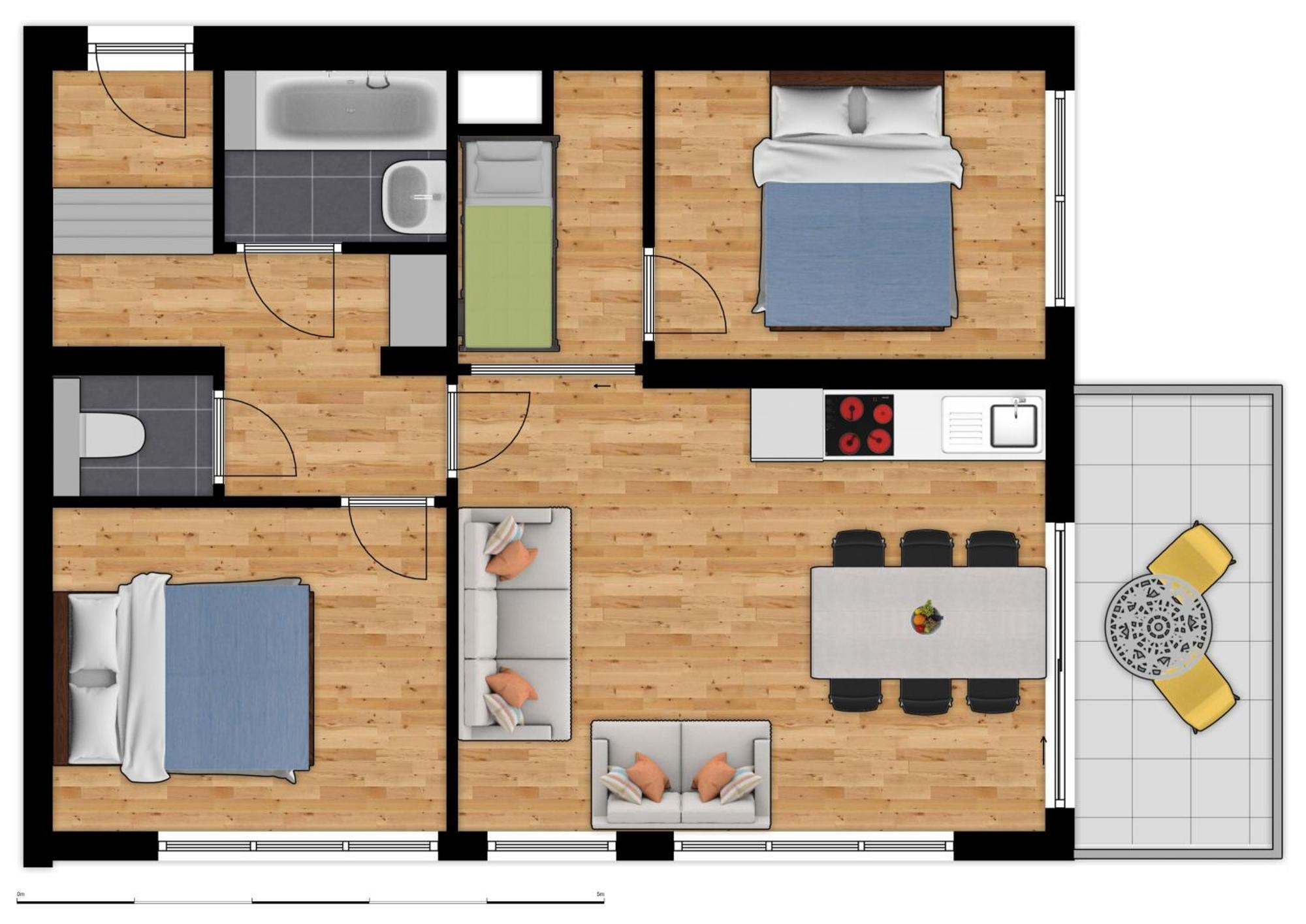 Holiday Suites Westende - Middelkerke Rom bilde